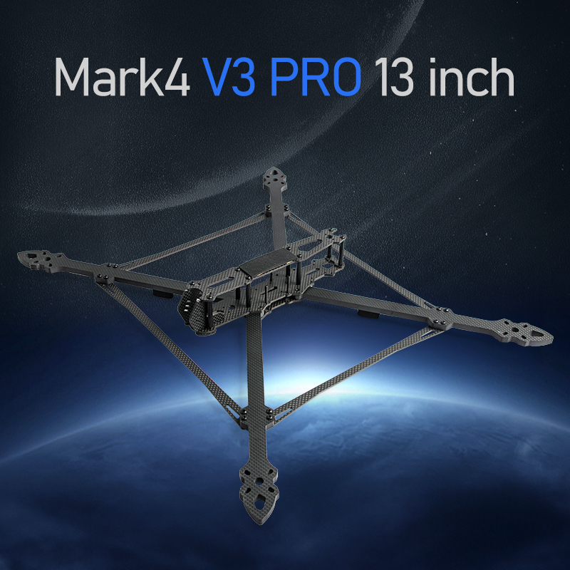 Drone Kit Heavy Lift - 13인치 장거리 FPV 드론 프레임, 카본