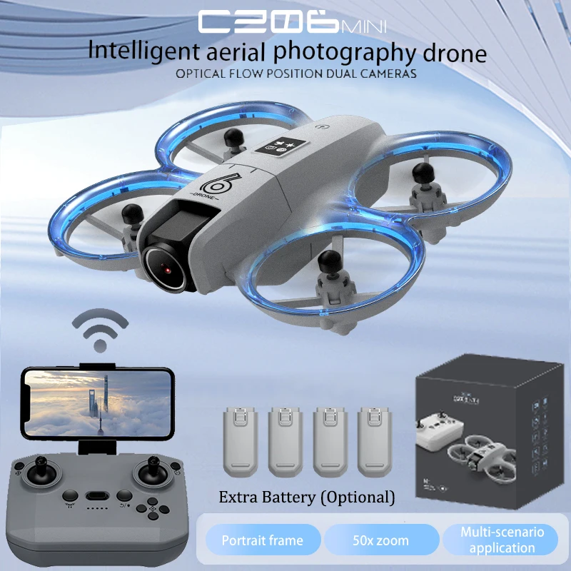 Drone Kit Tricopter - CZ06 미니 RC 쿼드콥터 드론 -