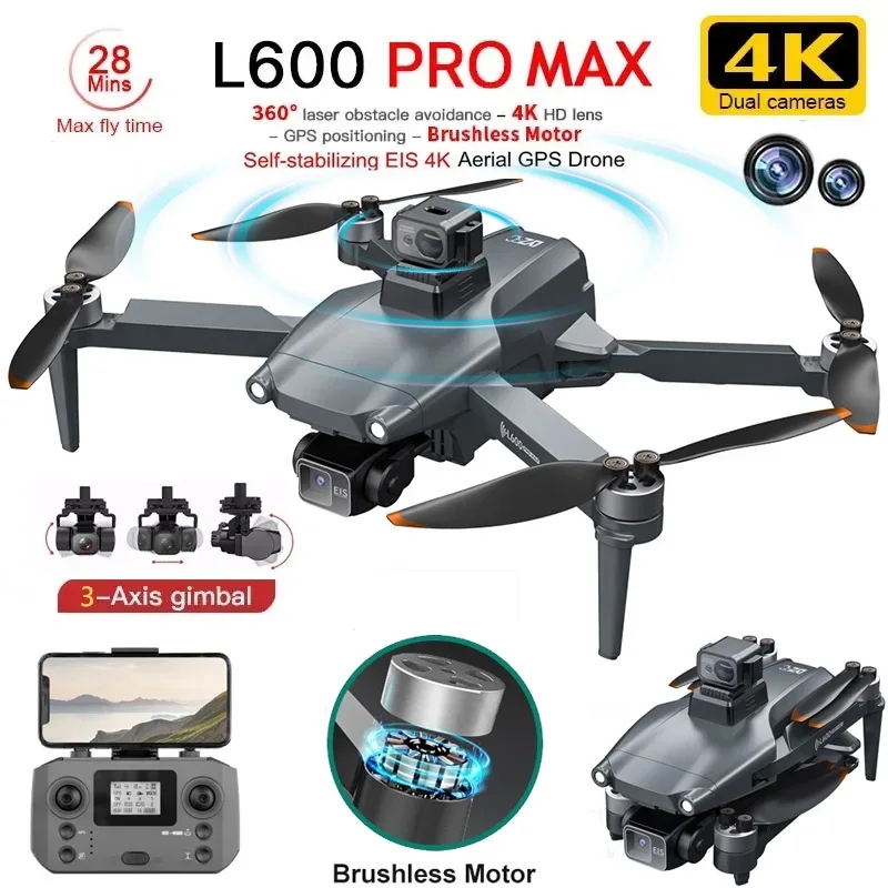 Drone Kit Professional - L600 PRO MAX GPS 드론 전문
