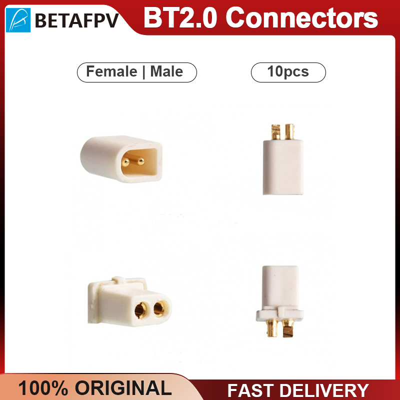 Drone Kit Beginner - 10PCS BETAFPV BT2.0 커넥터 플러그 남성/여성