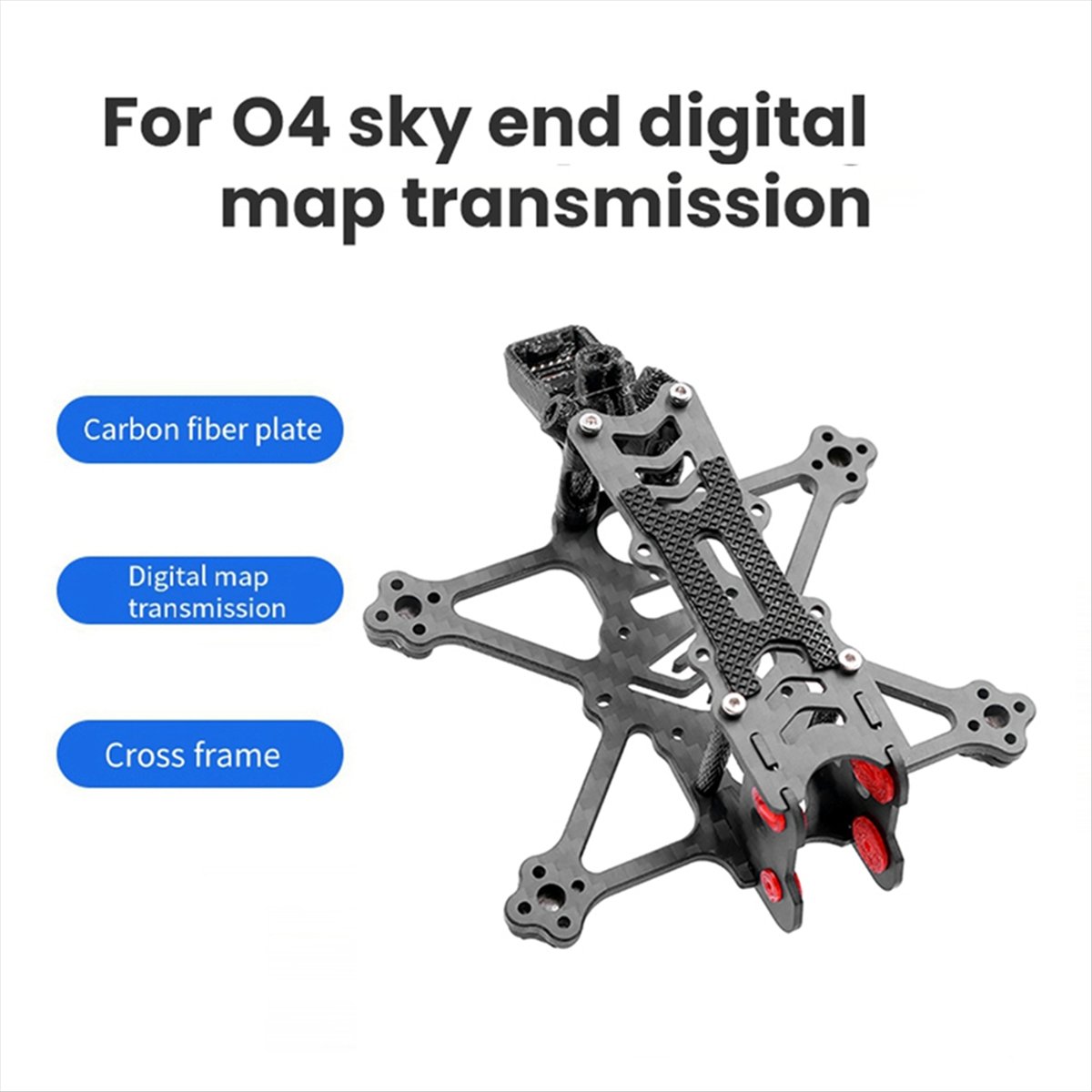 Fi-100 2인치 프로펠러 프레임 키트 O4 에어 유 - Drone Kit Racing 리뷰 및 가격