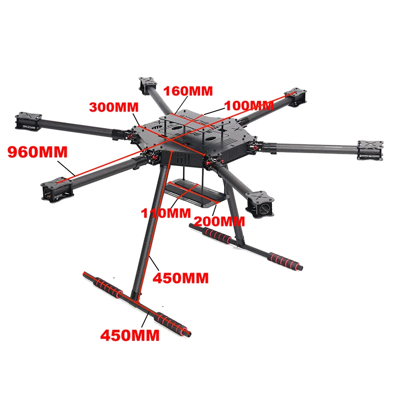ZD850 ZD960 FPV PIXHAWK APM 헤비 - Drone Kit Heavy Lift 리뷰 및 가격