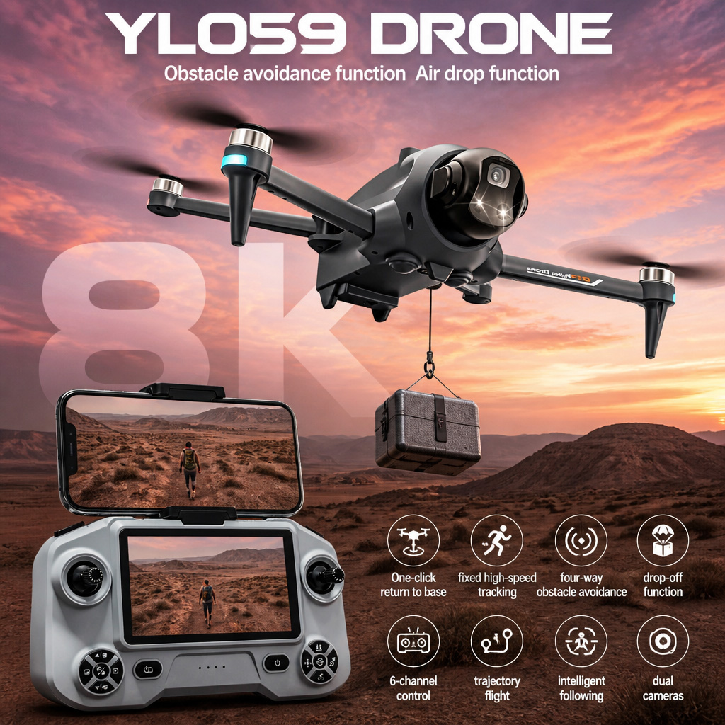 포텐식 드론 GPS 자동 복귀 장애물 회피 전문 항공기 - Drone Kit Long Range 리뷰 및 가격