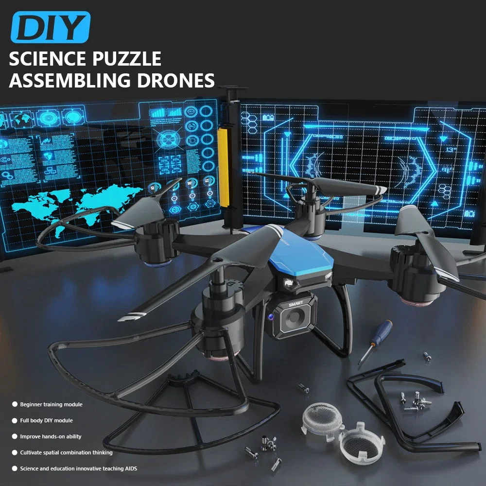 JJRC H108 DIY 교육용 조립 미니 드론 인터랙 - Drone Kit With Camera 리뷰 및 가격