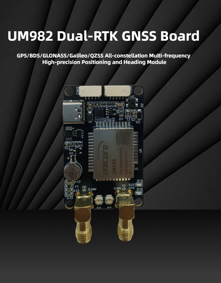 UM982 듀얼 안테나 RTK GNSS 모듈 UAV/로 - Drone Kit Hexacopter 리뷰 및 가격